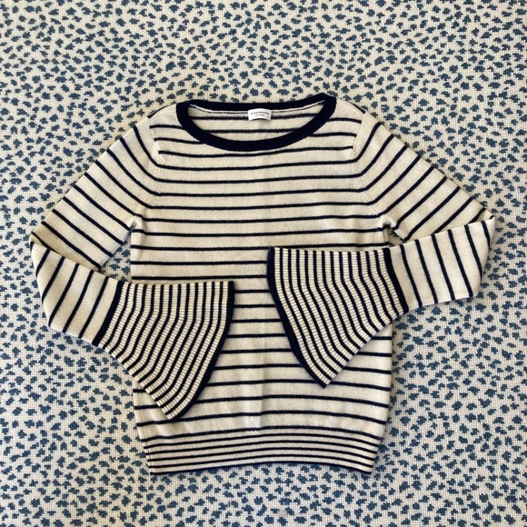 Club Monaco • Cashmere Bell Sleeve Sweater • Size Small - Picture 1 of 4